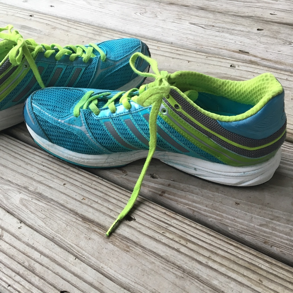 Light and fast racing shoes.